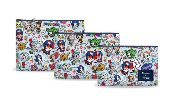 Tokidoki Travel Collection - Travel Pouches (Set of 3) (CSTTC004)