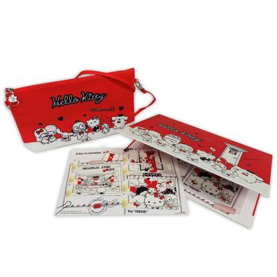 Hello Kitty 45th Anniversary MyStamp folder with Sling pouch (MYANNKTY) 